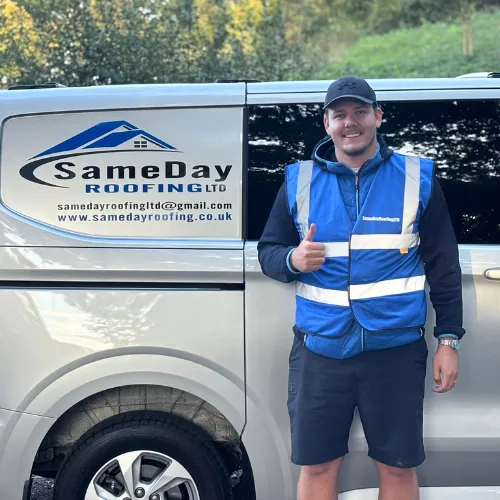 Brandon Smith, owner of Sameday Roofing Ltd